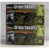Image 1 : (5) GREEN MONKEY SIZE SMALL NITRILE GLOVES