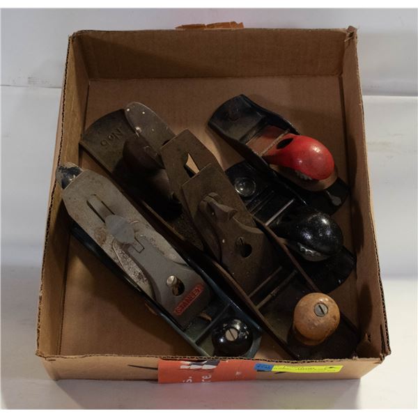 4 PLANERS - VINTAGE & NEW
