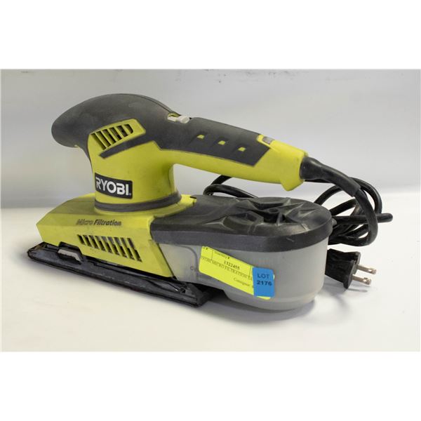 RYOBI MICRO FILTRATION SANDER