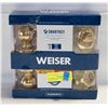 Image 1 : NEW SEALED WEISER FRONT DOOR KEYED ENTRY-