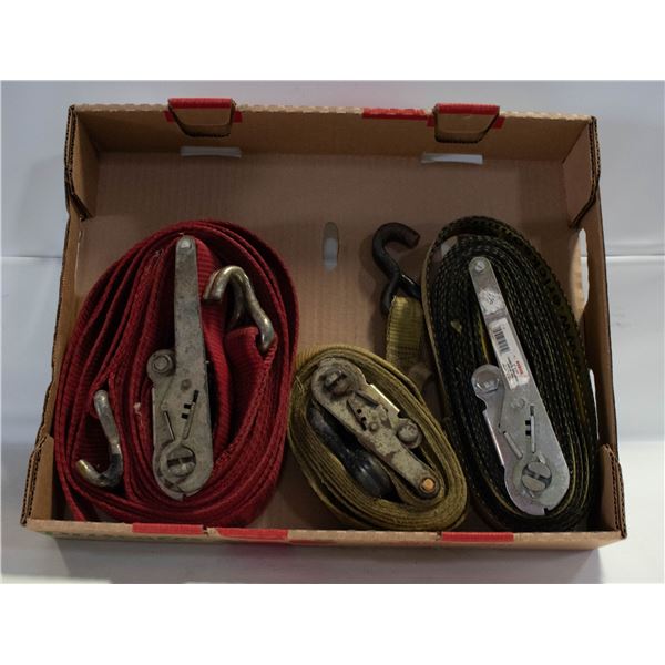 3 HD RATCHET STRAPS
