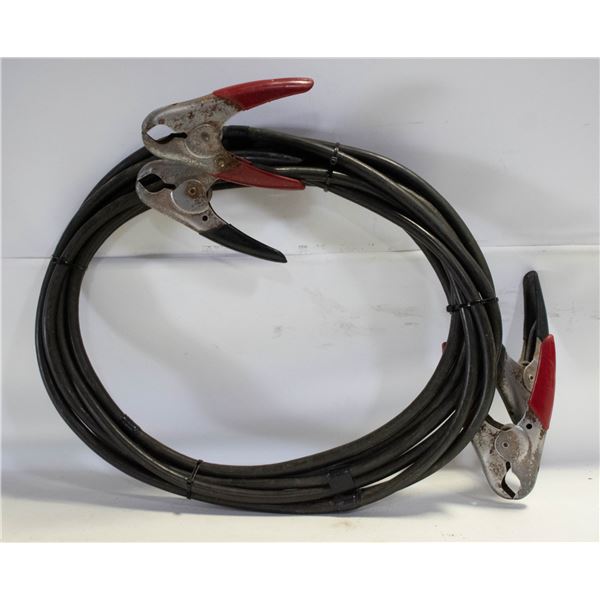 12 FOOT - 2 GAUGE HEAVY DUTY BOOSTER CABLES