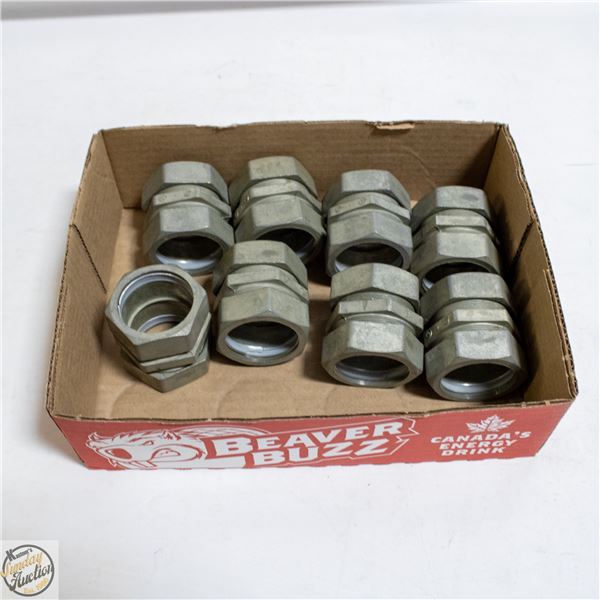 8 X 2 INCH STEEL COMPRESSION COUPLINGS