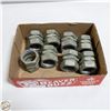 Image 1 : 8 X 2 INCH STEEL COMPRESSION COUPLINGS