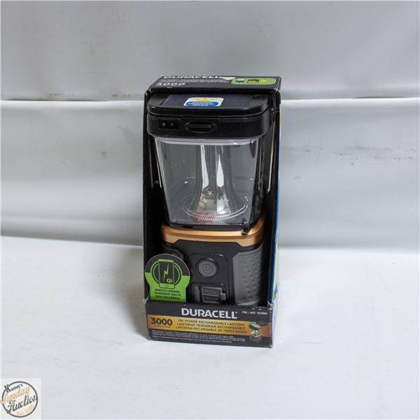 NEW DURACELL 3000 LUMEN TRI-POWER RECHARGEABLE