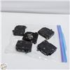 Image 1 : 4 X SQUARE D SINGLE POLE 20 AMP CIRCUIT BREAKERS