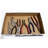 Image 1 : SURPLUS PLIERS SIDE CUTTERS AND SNIPS ETC