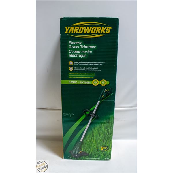 YARDWORKS 3.7A ELECTRIC GRASS TRIMMER 12"