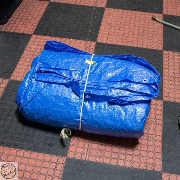 LARGE BLUE TARP