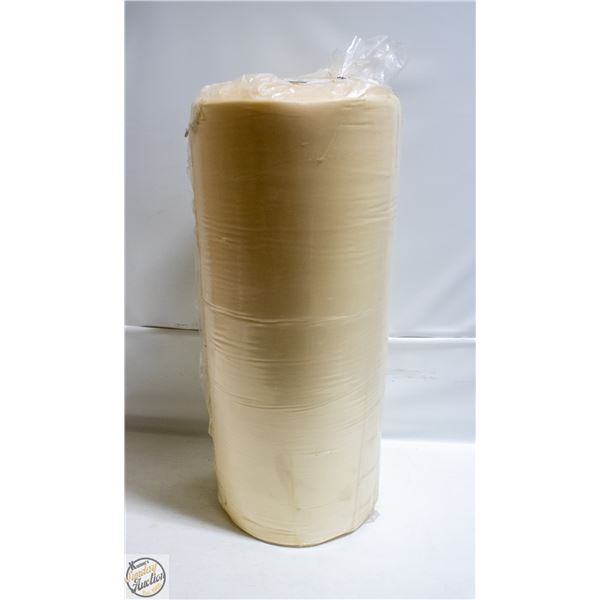 UNUSED ROLL OF UPHOLSTERY FOAM