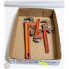 Image 1 : 3 RIGID PIPE WRENCHES