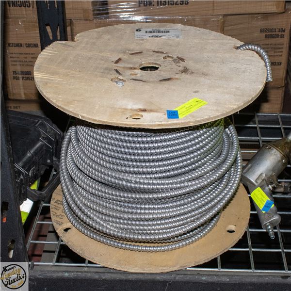 AC90 14/2 ARMORED SOLID COPPER CABLE SPOOL