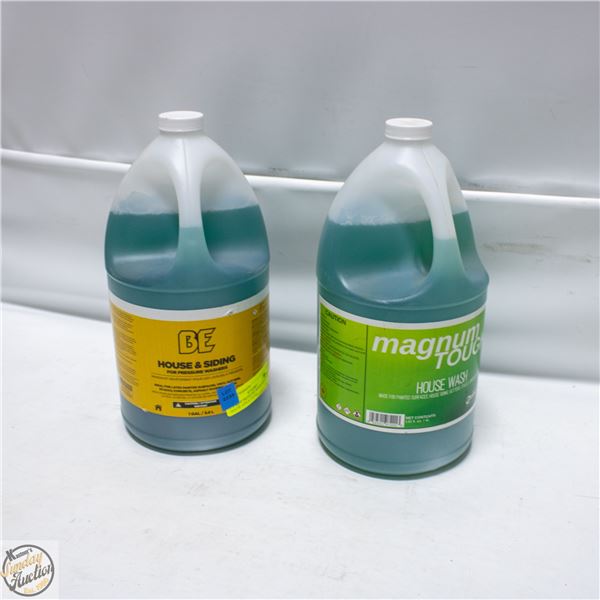 2 X 4LTR PRESSURE WASH SOAP FOR HOUSE APPLICTIONS