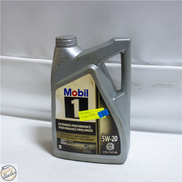 4.73L MOBIL SYNTHETIC 5W20 OIL