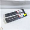 Image 1 : 2 NEW 100CT CABLE TIES 15 INCH LENGTH & 50LB