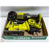 Image 1 : RYOBI SAW, GRINDER AND CHARGER