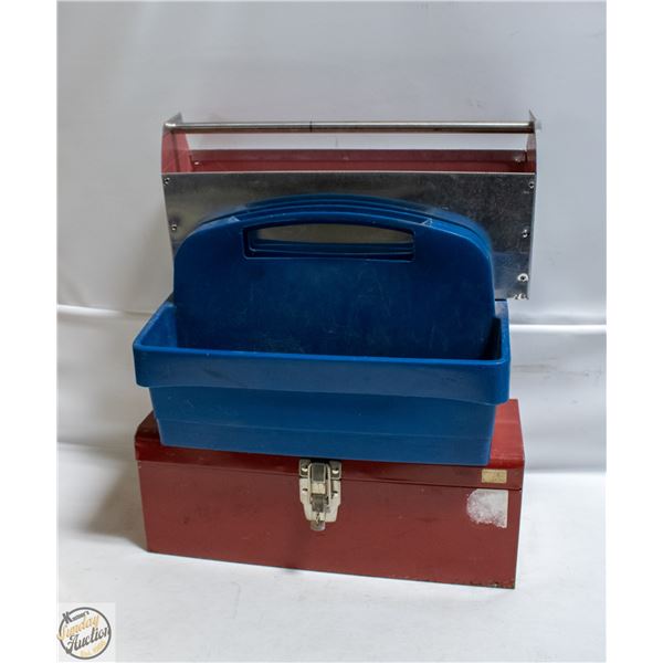 TOOL BOX WITH 3 TOOL CADDIES