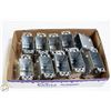 Image 1 : 10 - 3X3X2.5 GANGABLE STEEL ELECTIRCAL BOXES