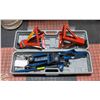 Image 1 : 2 TON CAR JACK WITH CASE, 2 JACK STANDS