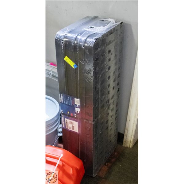 ADJUSTABLE 4 SHELF RACK 36X14X54.5H