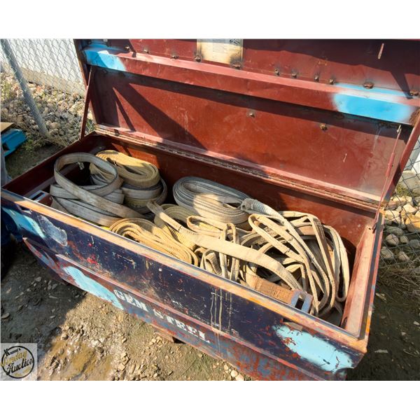 JOB BOX OF STRAPS