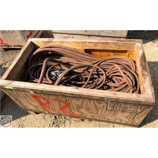 CRATE OF HOSES