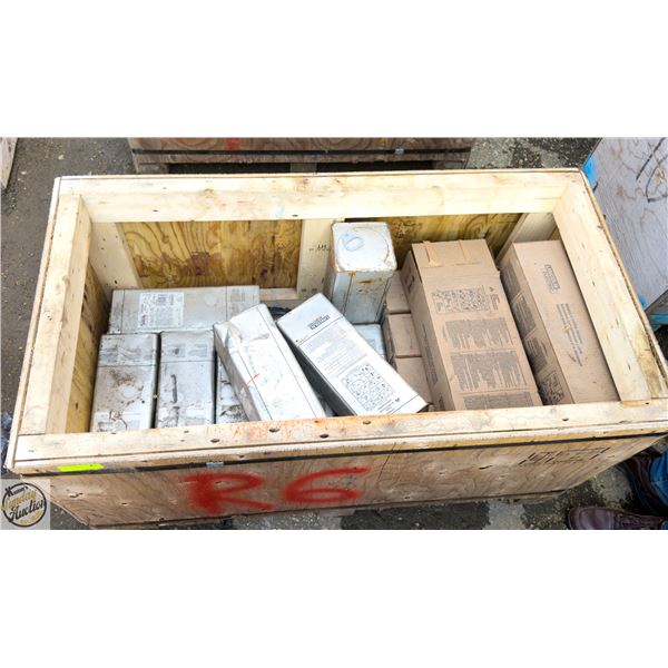 CRATE OF ELECTRODES MULTIPLE BRANDS