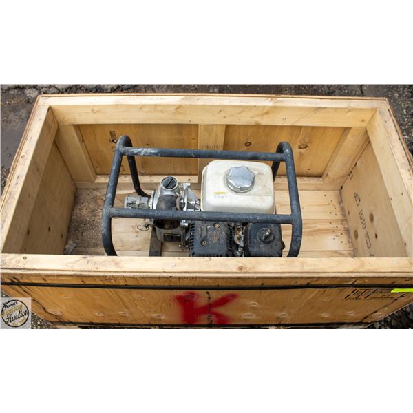 158GPM 2" HONDA GAS POWERED WATER PUMP IN CRATE
