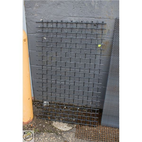 48" X 28" HIGH CARBON STEEL SCREEN