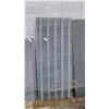 Image 1 : SET OF THREE 64" X 28" HIGH CARBON STEEL SCREENS