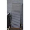 Image 1 : SET OF TWO 81" X 29" HIGH CARBON STEEL SCREENS