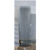 Image 1 : SET OF TWO 77" X 22" HIGH CARBON STEEL SCREENS