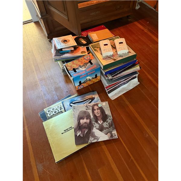Large lot of Records