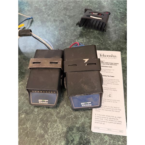 TEKONSHA towing system systems, electronic trailer brake control controls
