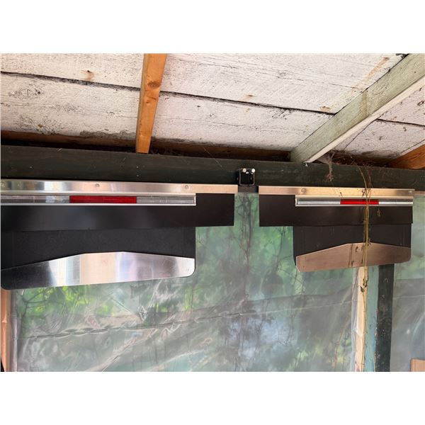 Hitch with rock guards 64 inches long