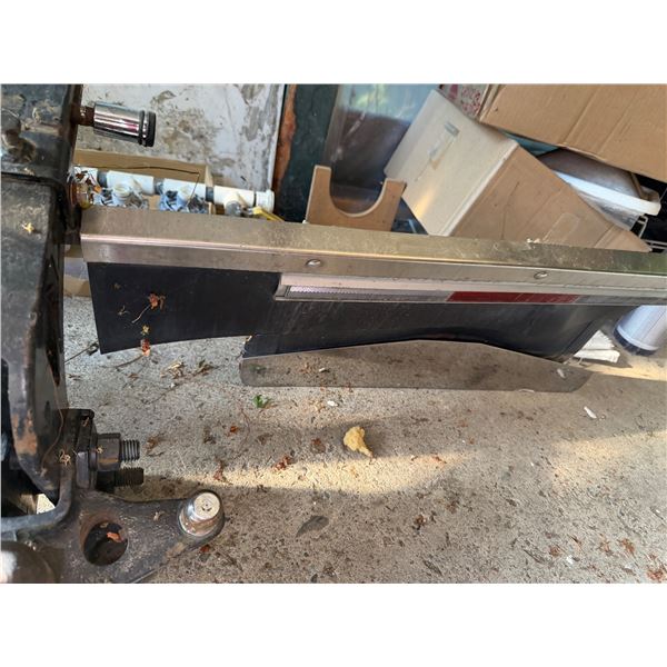 Vehicle hitch with 2 5/16 inch ball with rock tamers