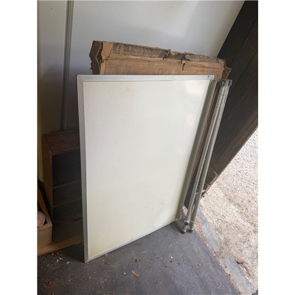 Whiteboard with stand