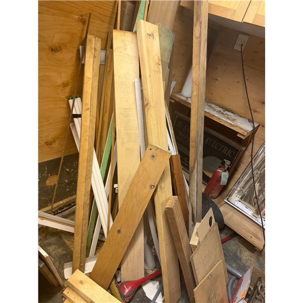 A lot of wood and trim