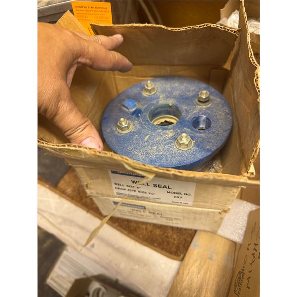 2 well seals 6" Drop paper size 1 1/4 inch