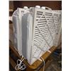 Image 2 : 2 Lasko  fans with filters attached