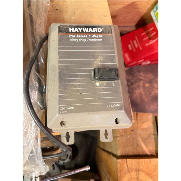Hayward Pro series light heavy duty, transformer