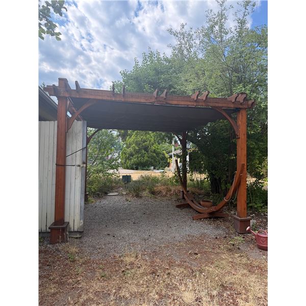 Pergola 12 x 12 with retractable canopy