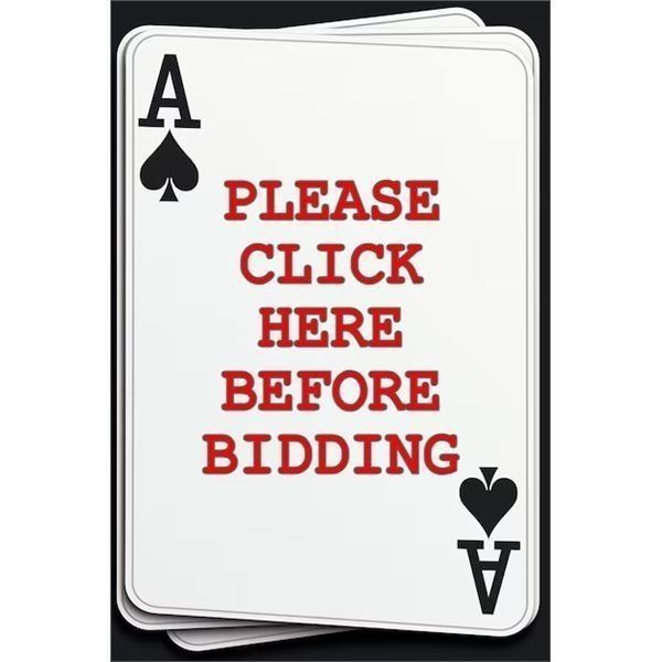 Please Click Here Before Bidding!