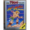 Image 1 : Atari 7800 Mat Mania Challenge Video Game Cartridge