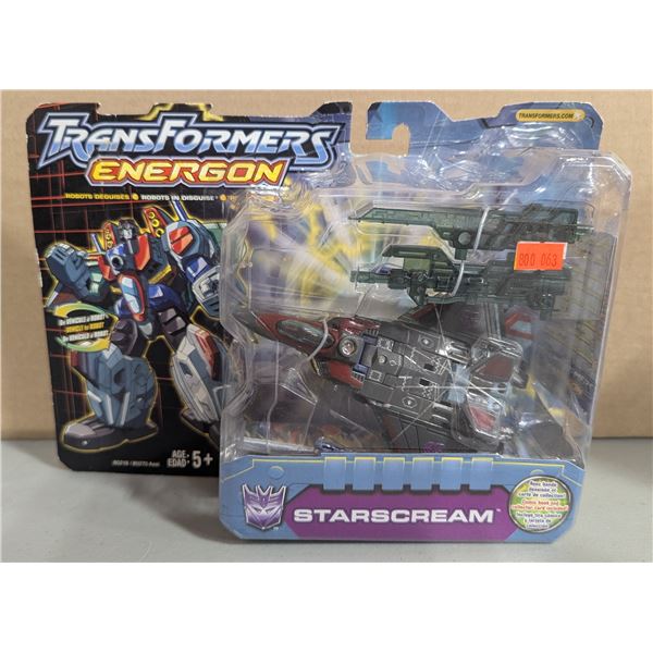 Transformers Energon Starscream Vehicle to Robot Action Figure