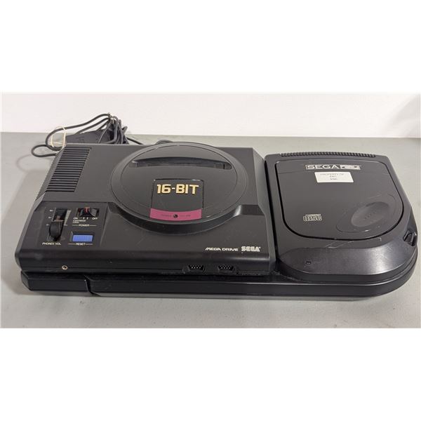 Sega Mega Drive 16-Bit Video Game Console