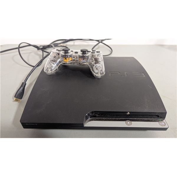 PlayStation 3 Gaming Console w/ Clear Controller
