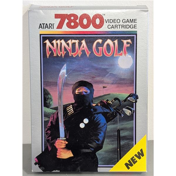 Atari 7800 Ninja Golf Video Game Cartridge