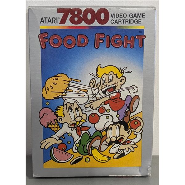 Atari 7800 Food Fight Video Game Cartridge