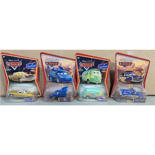 4 Sealed Mattel Disney Pixar Cars Vehicles
